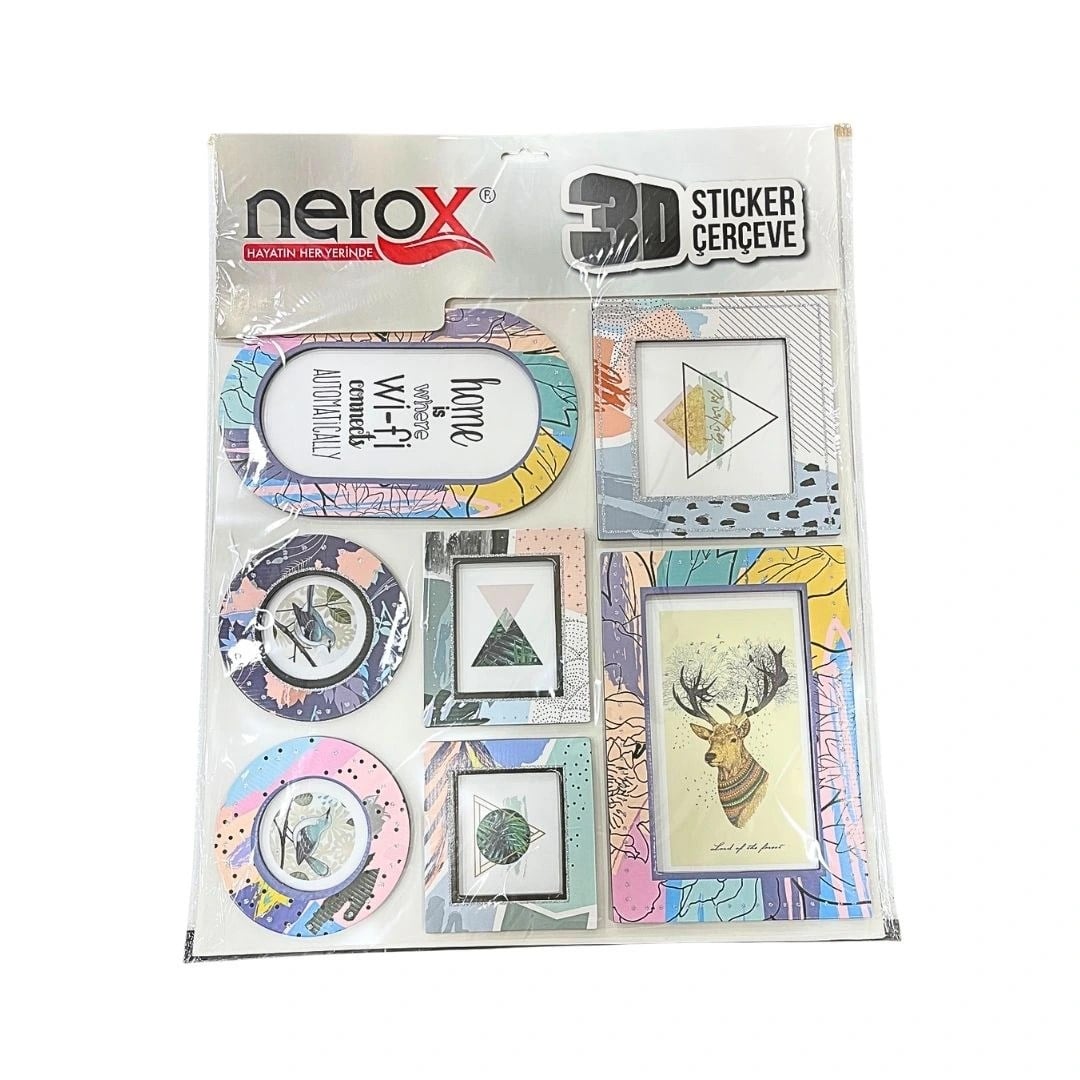 3D Sticker Çerçeve Seti