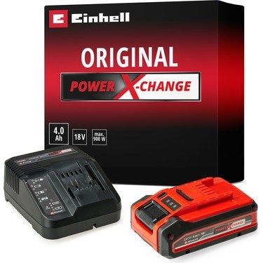 4 Ah PLUS Başlangıç Seti ile 1 x 18 V Akü ve Şarj Cihazı