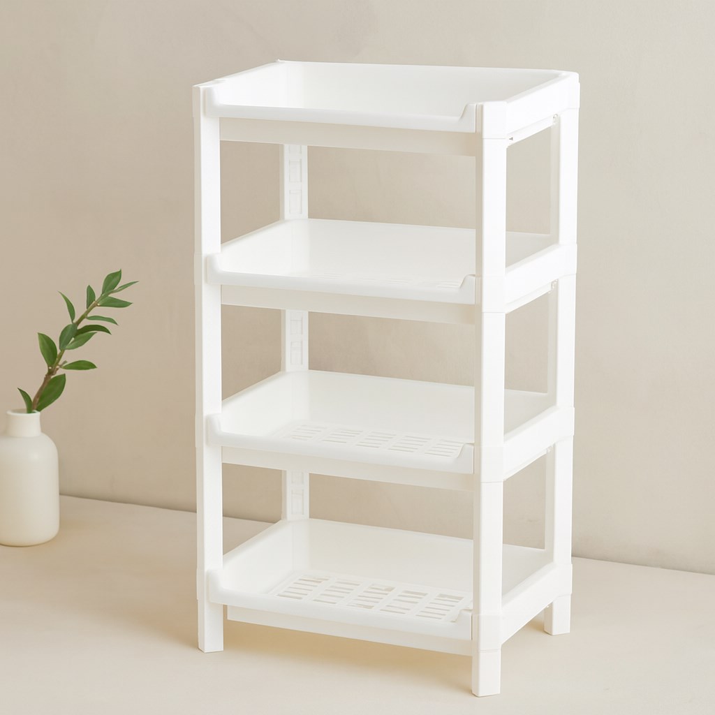 4 Katlı Sepet Organizer Raf Düzenleyici (510x205x685 mm)
