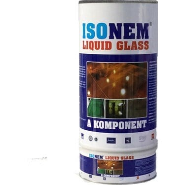 4 kg Şeffaf Liquid Glass, İç/Dış Mekan Kullanımı için Yüksek