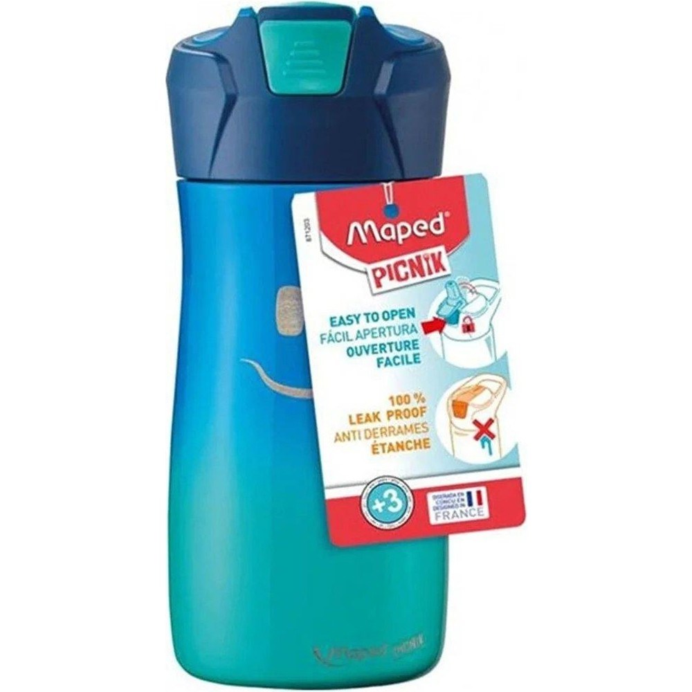 430ml Mavi Çelik Matara ile Sızdırmaz Tasarım
