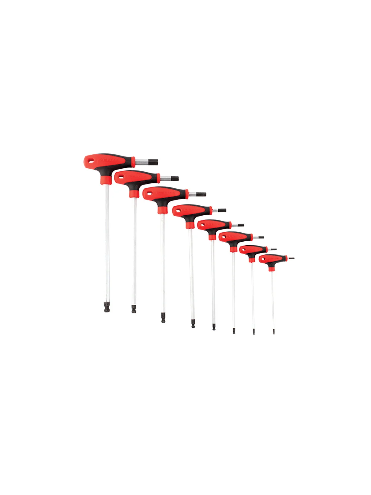 4921 T Tipi Yuvarlak Başlı Allen Anahtar Takımı 8 Parça