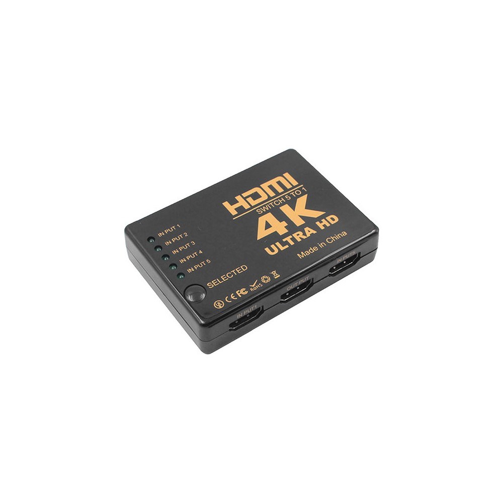 4K x 2K 5 to 1 HDMI Switch ile Çoklu Bağlantı Seçenekleri