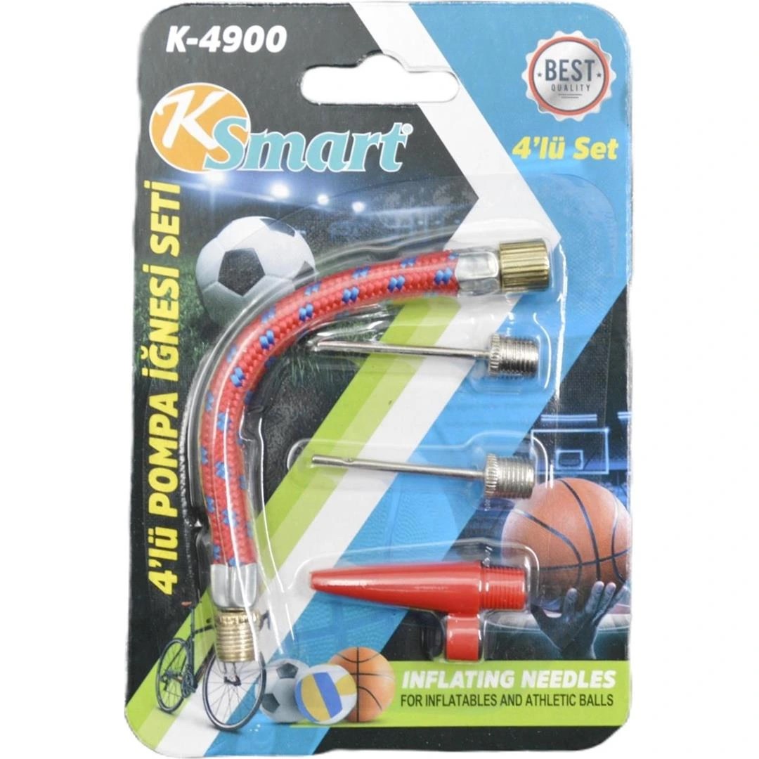 4'li Top Şişirme İğnesi Seti