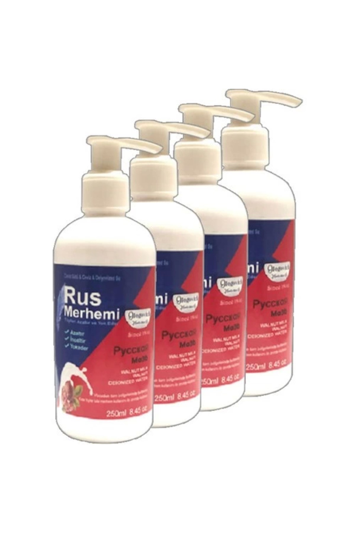 4lüx 250 ml Tüylere Krem Ceviz Sütlü & Cevizli Russ Merhemi