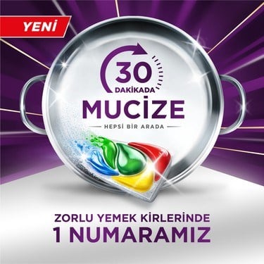 50 Adet Bulaşık Makinesi Deterjanı Kapsülü