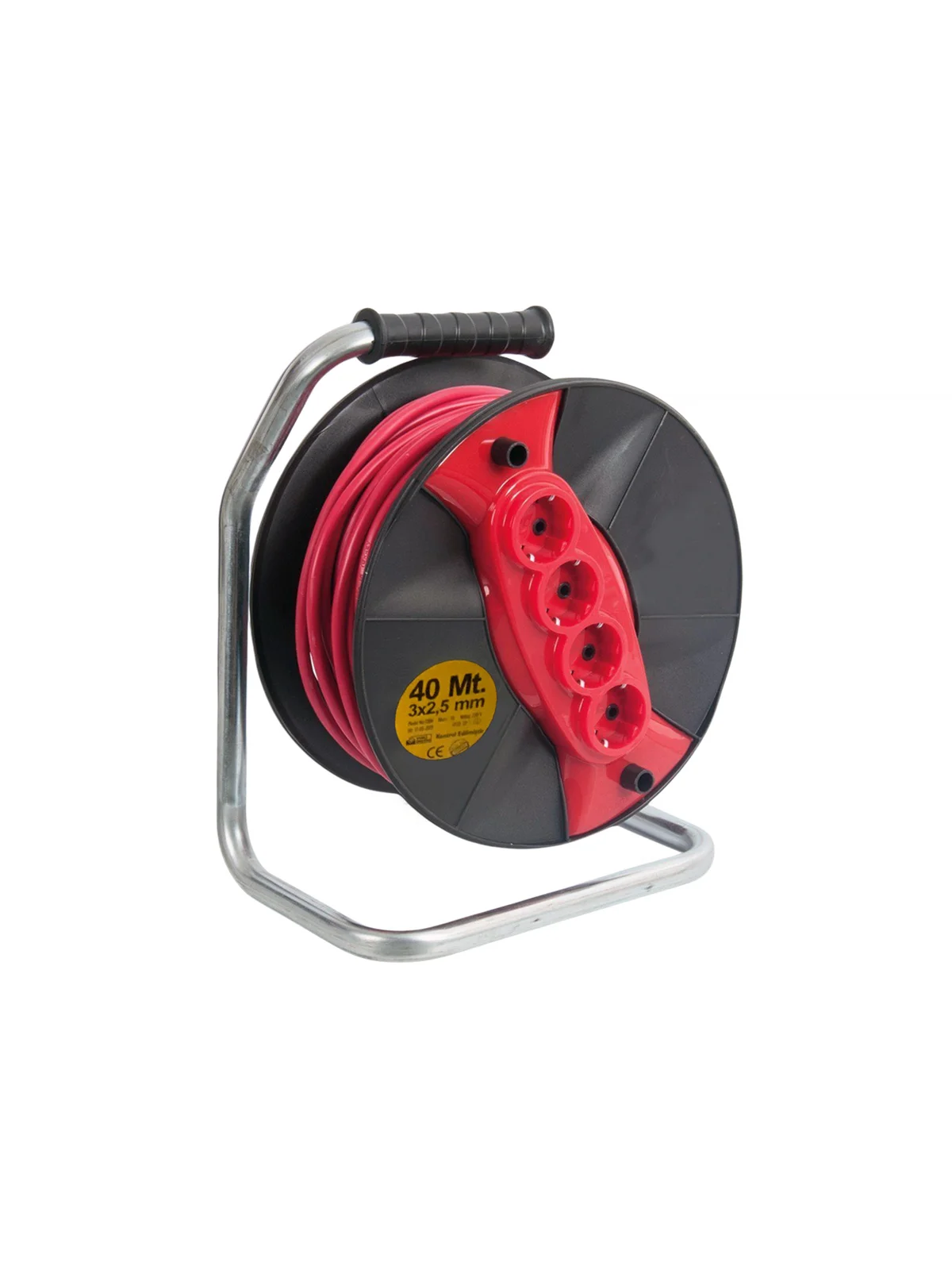 50 mt 3x1.5mm Makaralı Seyyar Ara Kablo 72006