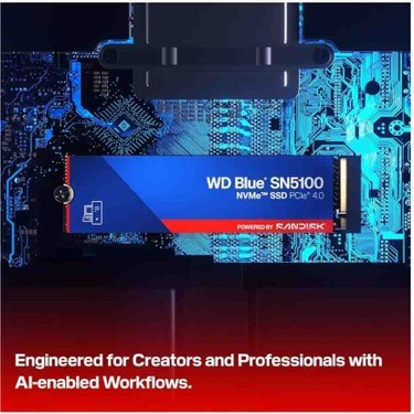 500GB WD BLUE SN5100 M.2 NVME 6600/5600MB/s WDS500G5B0E