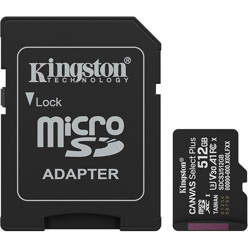 512 GB MICRO SD CL10 SDCS3/512GB
