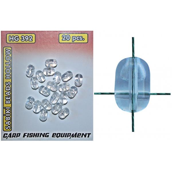 5X8mm Bolie Sabiki Beads Hollow HG392