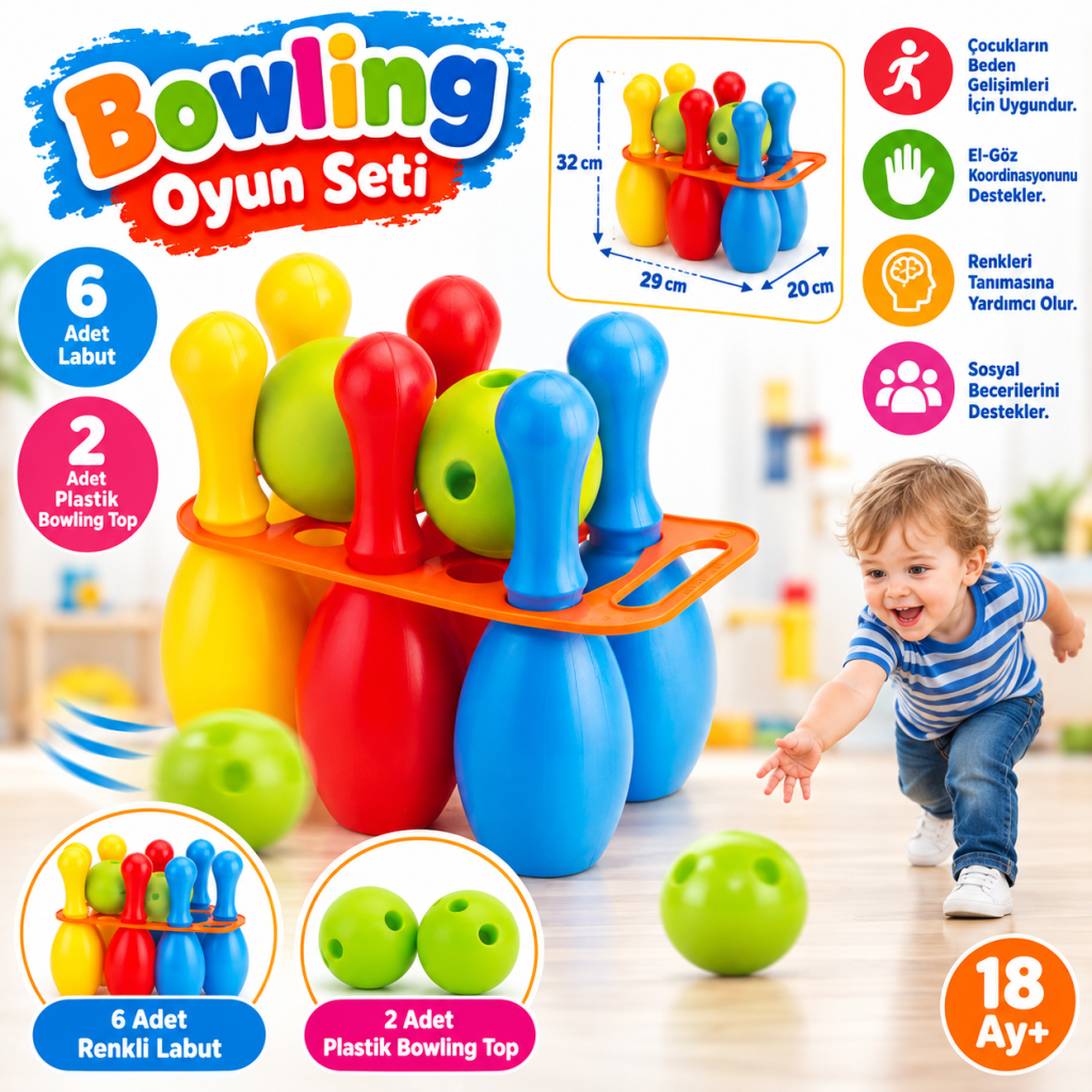 6070 Bowling Seti -