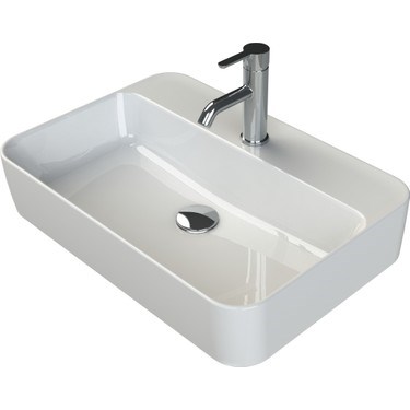 60X42 cm Duvara Sıfır Lavabo ile Modern Tasarım