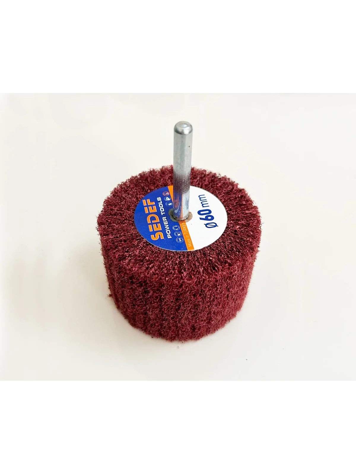 60x50 mm Saplı Elyaf Mop Zımpara