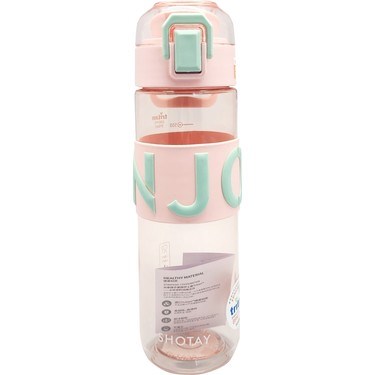 680 ml Pembe Tritan Matara, Dayanıklı Tasarım