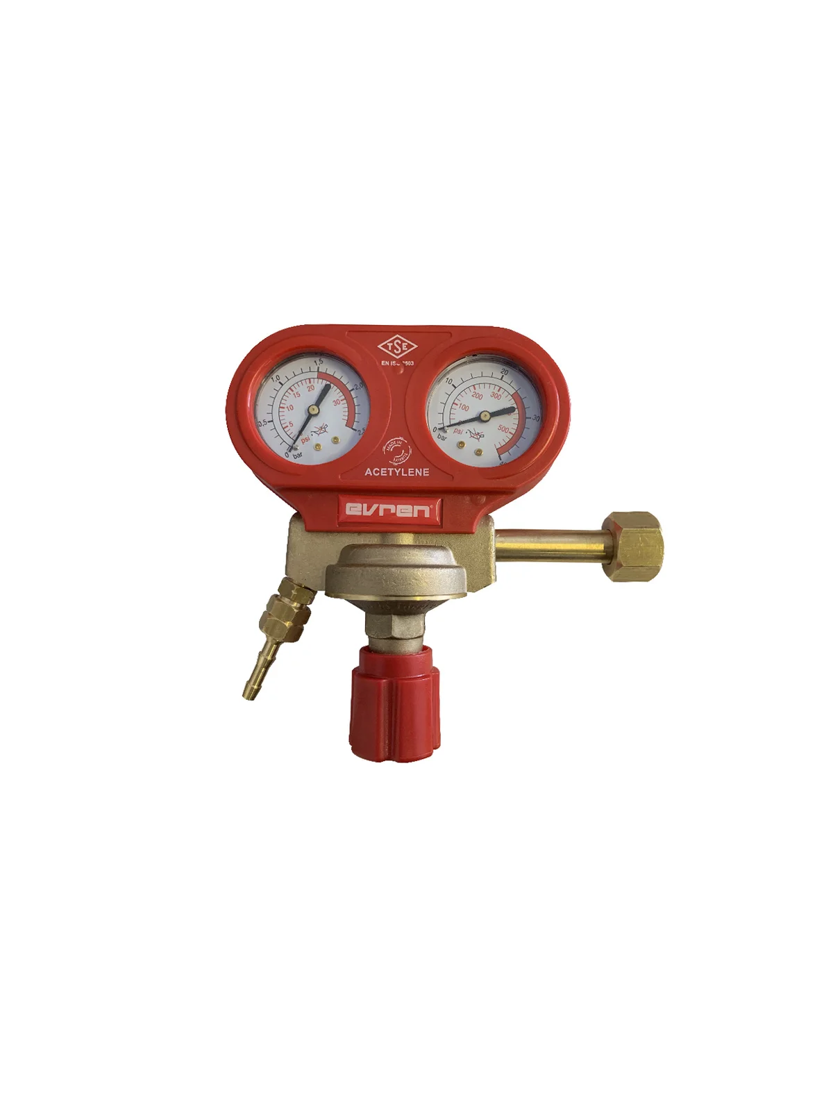 681 Asetilen Basınç Düşürücü Regülatörü D Tip