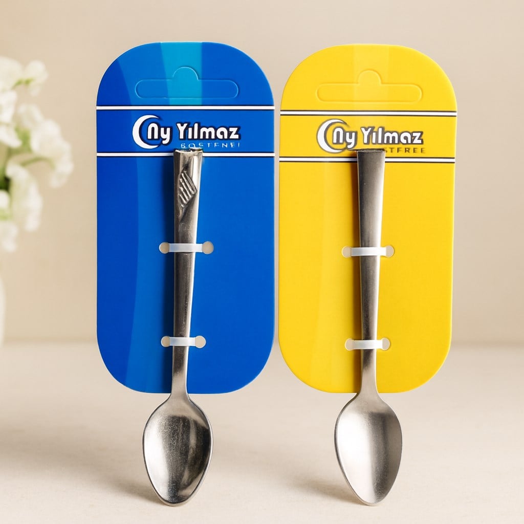 6lı Metal Çay Kaşığı Seti