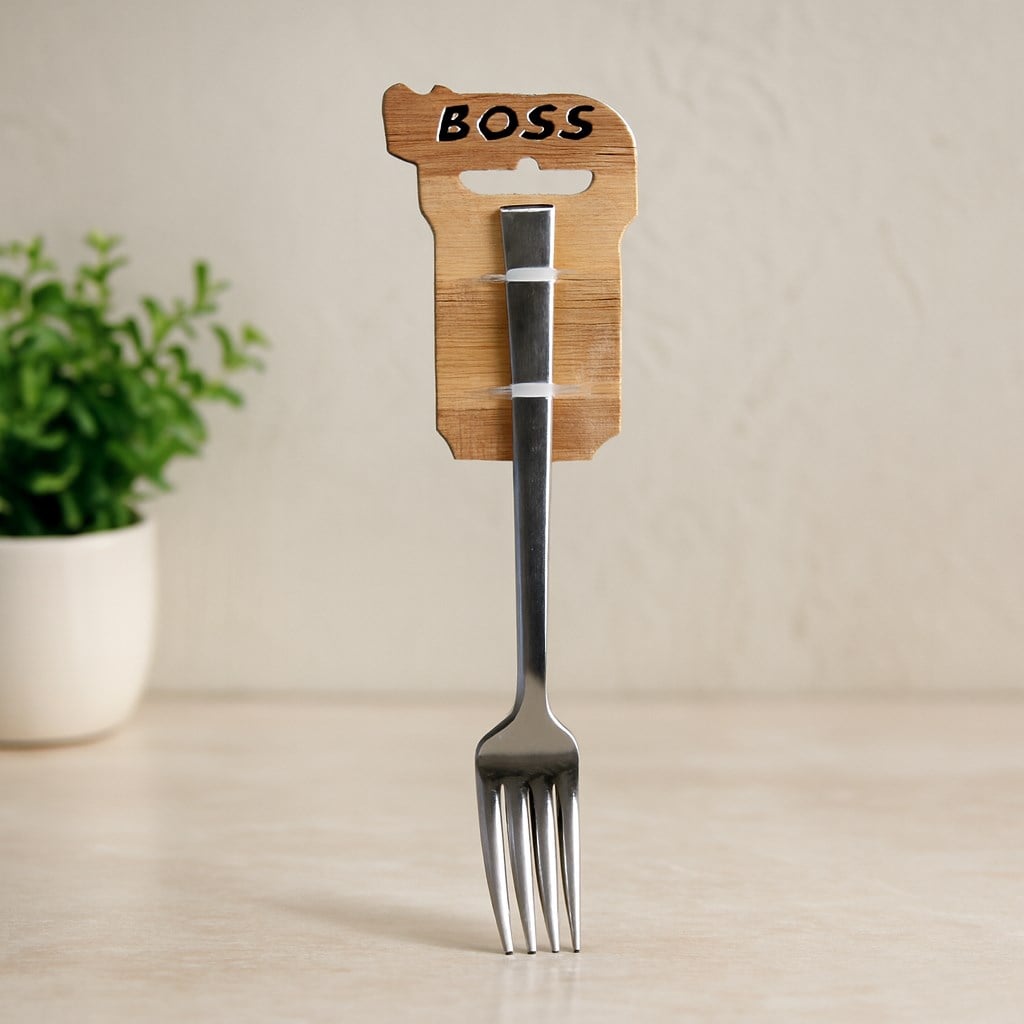 6lı Metal Yemek Çatalı 2mm