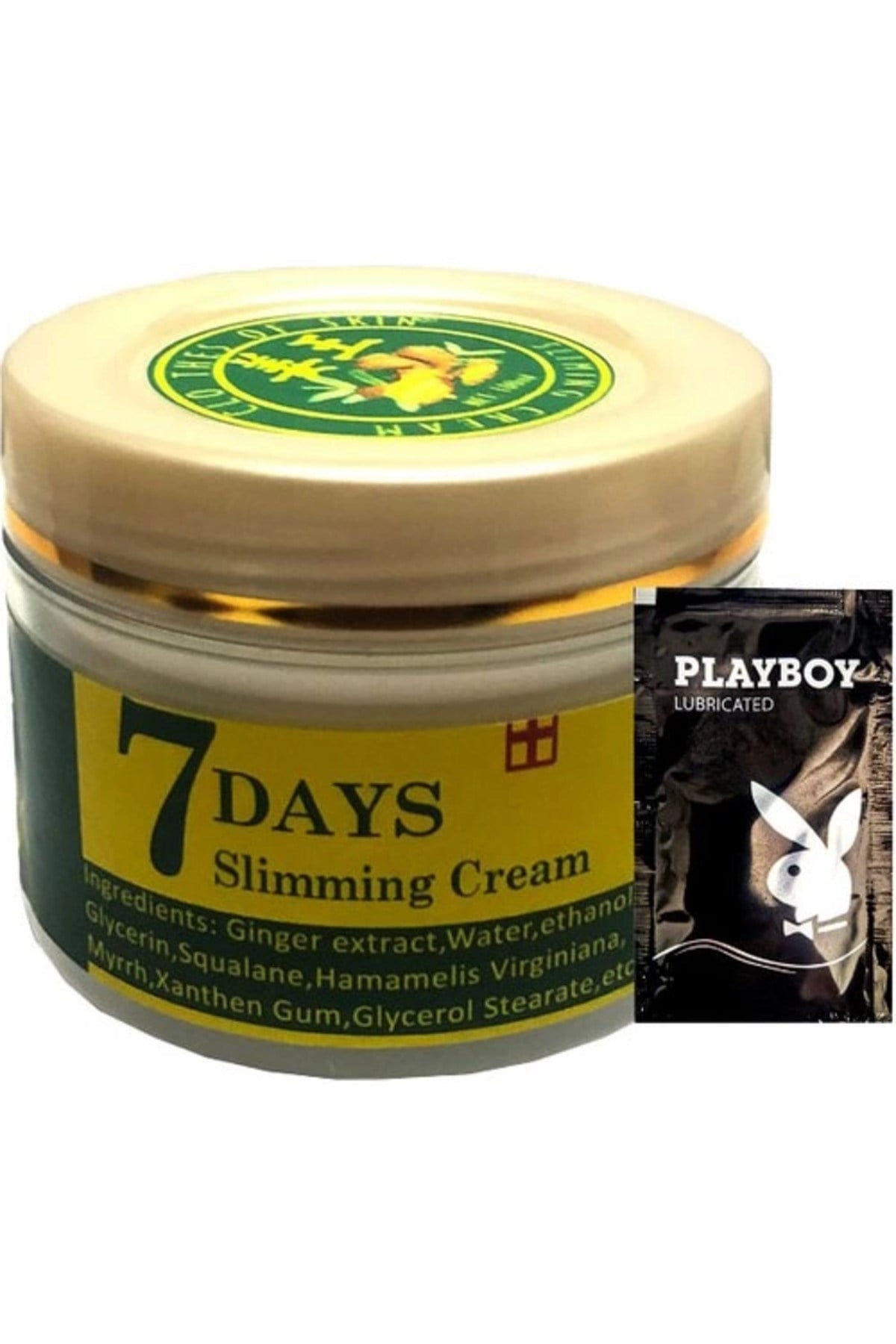 7 Days Ginger Miracle Slimming Cream Yağlara Parçalayıcı Kremi  100 ml + 1 Adet Jel Hediyeli