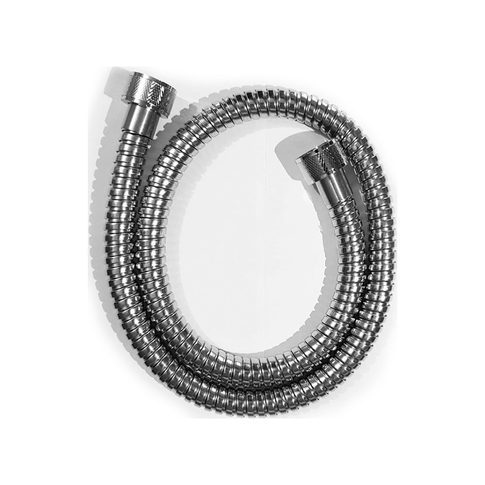 75 cm Uzunluğunda Krom Duş Spirali, Ambalajlı