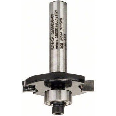 8 x 32 x 5 x 51 mm Kanal Freze, Metal Kesim İçin Uygun