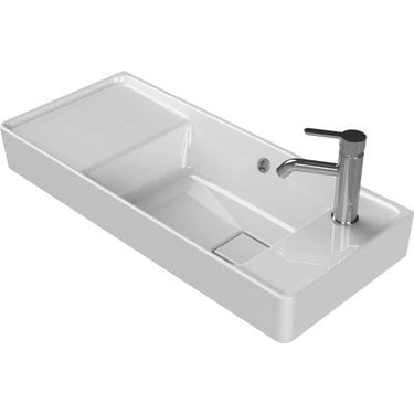 80x35 cm Etajerli Seramik ile Modern Tasarım