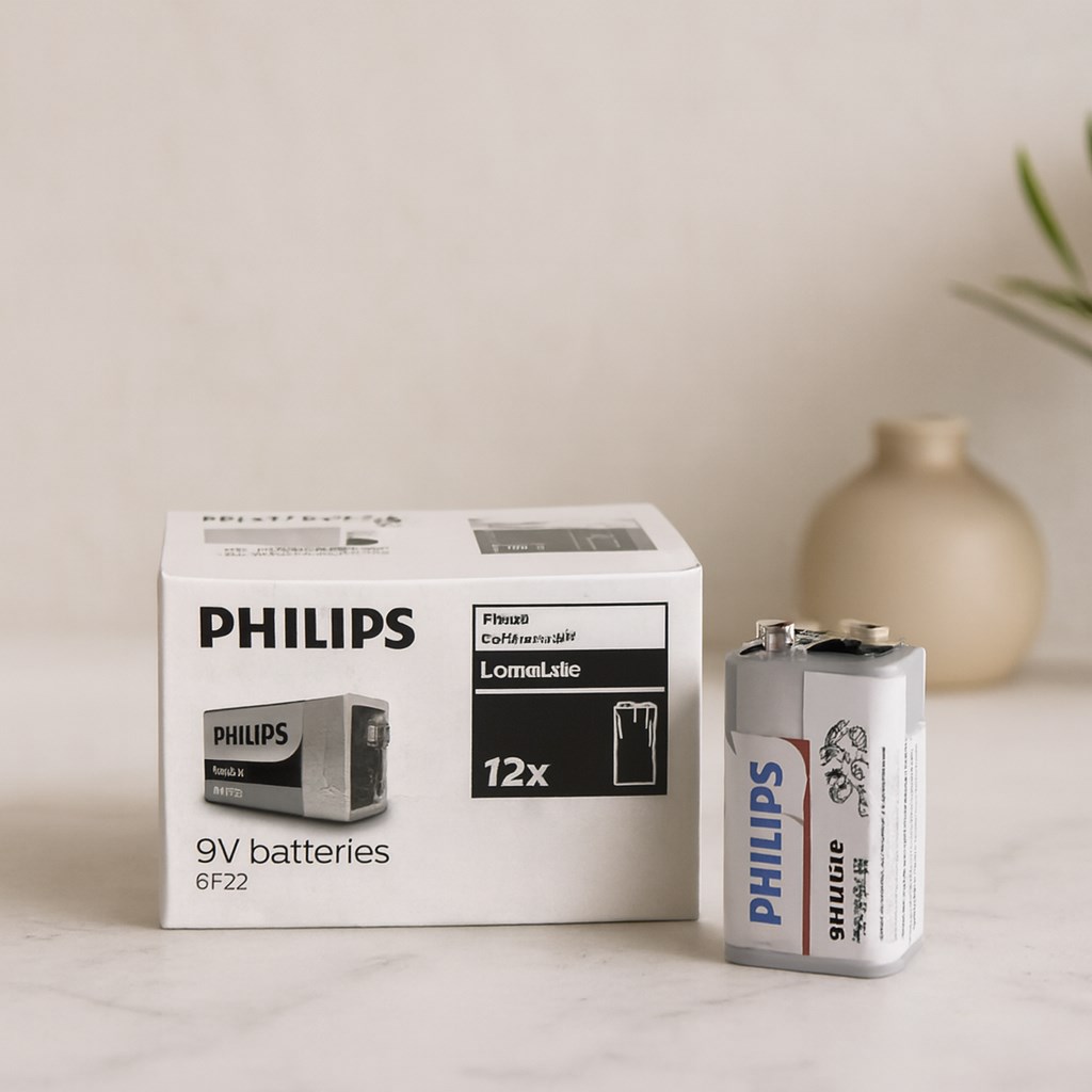 9V Pil 12li Paket (Çinko-Klorür)