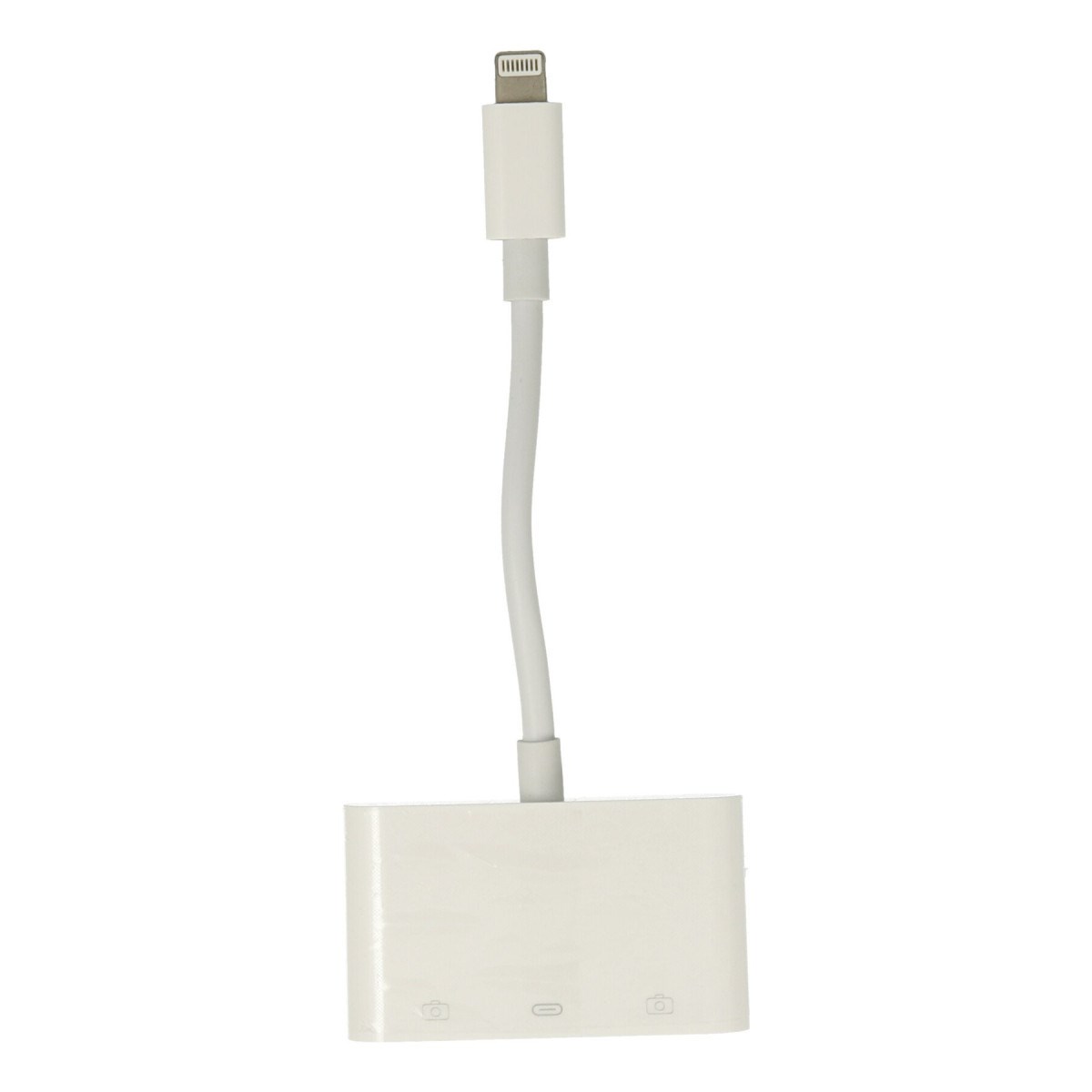 APR23 Iphone Otg 3in1 - Beyaz