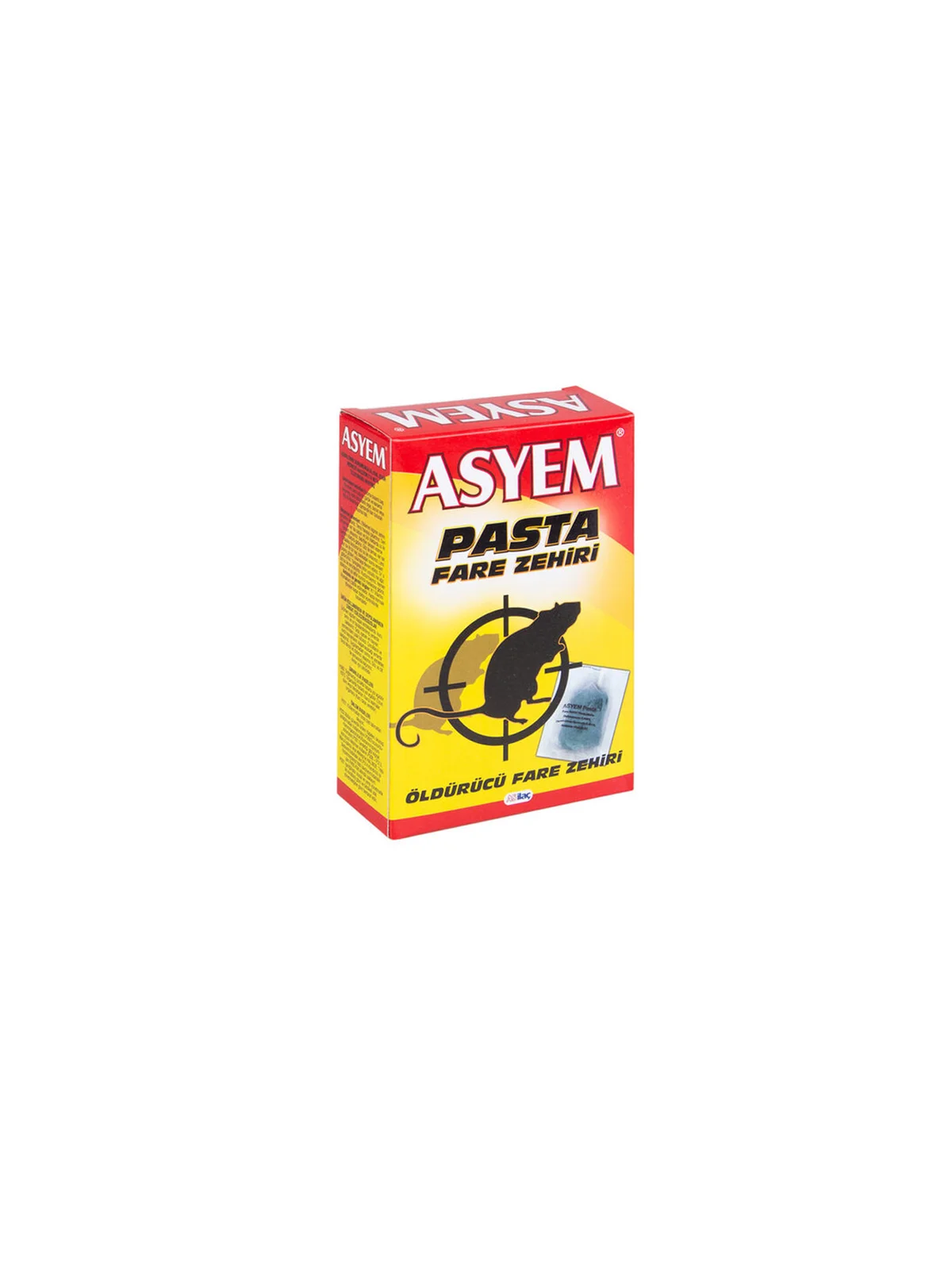 ASYEM Fare ve Sıçan Öldürücü Pasta 100 gr