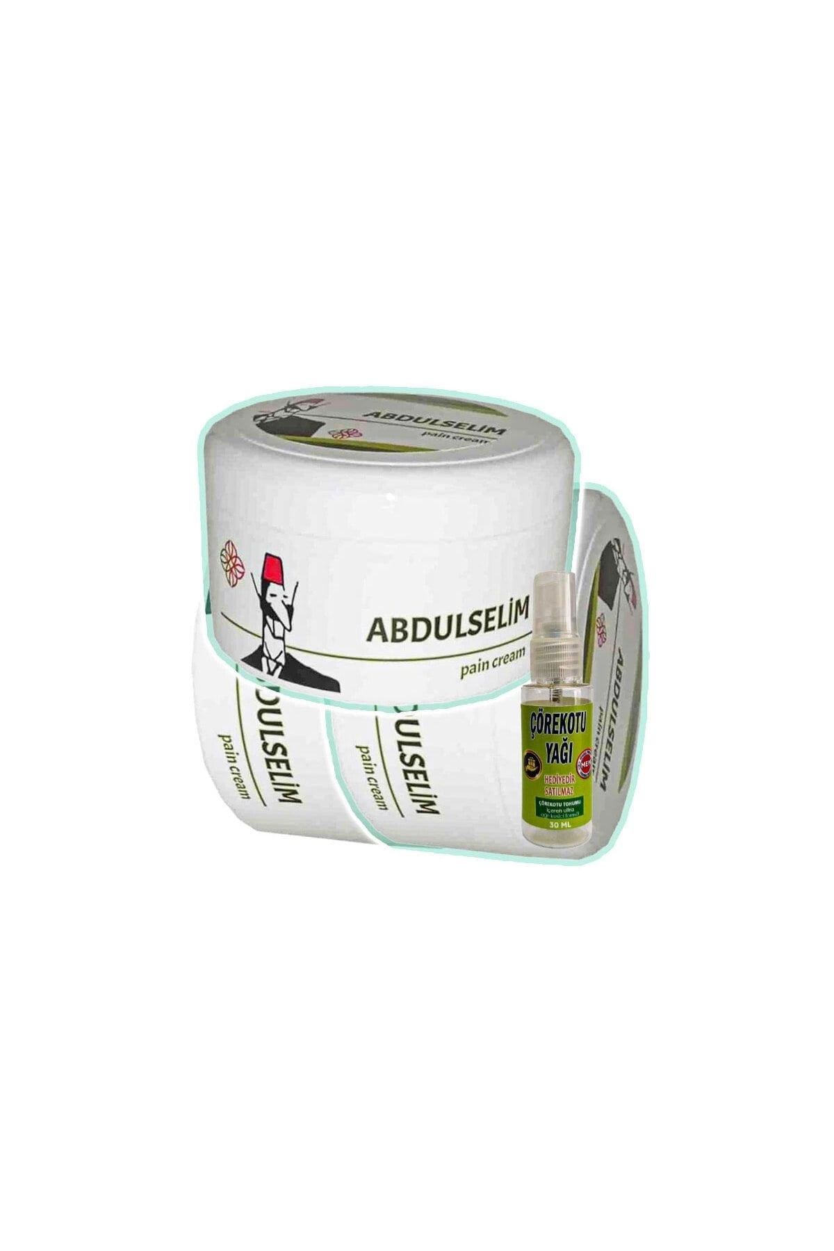 Abdülselim Rahatlama Masaj Bakım Kremi 3x200 ml+Çörek Otu  Yağ ile