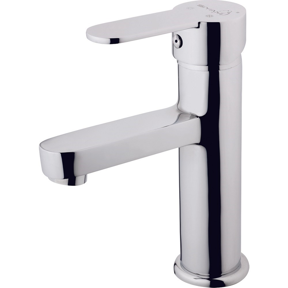 Aç-Kapa Özellikli Krom Renkli Lavabo Bataryası, 17 cm