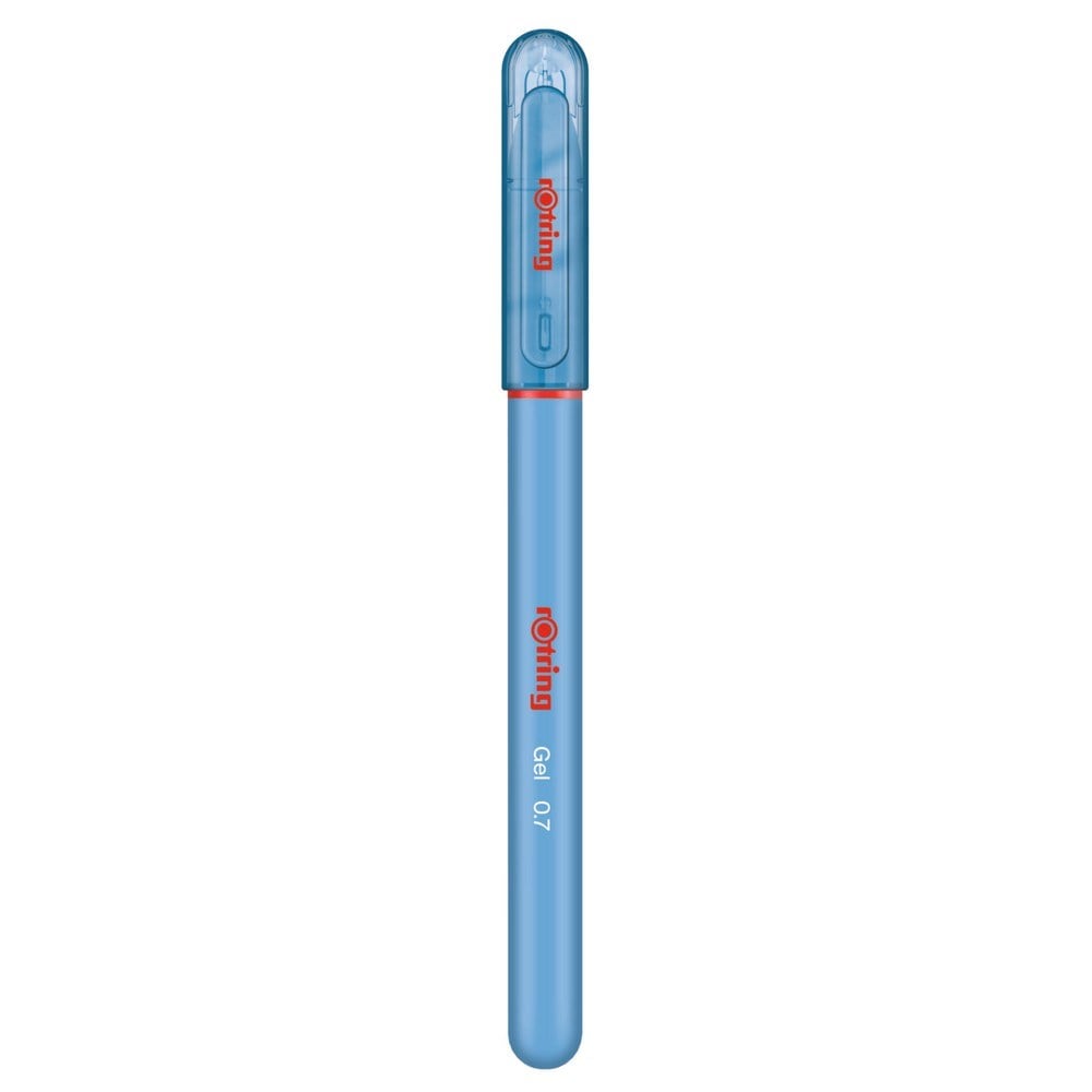 Açık Mavi Renkli 0.7 mm Jel Kalem, Ergonomik Tasarım
