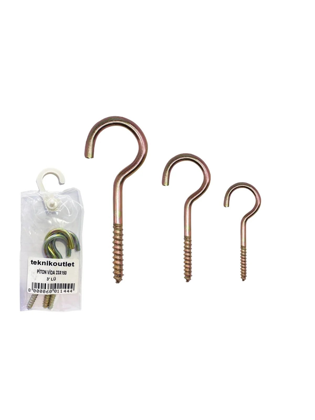Açık Piton Vida 19x70 mm 3'lü Paket