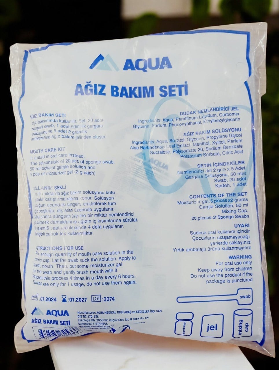 Ağız Bakım Seti