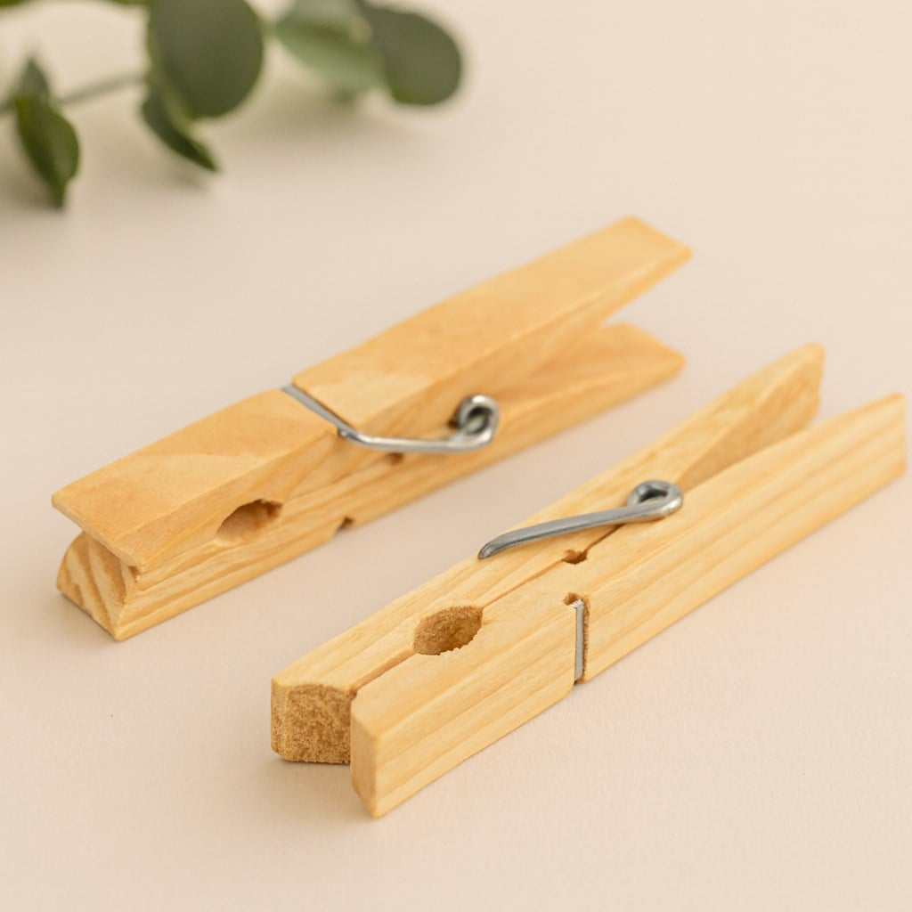 Ahşap Çamaşır Mandalı 144lü Paket