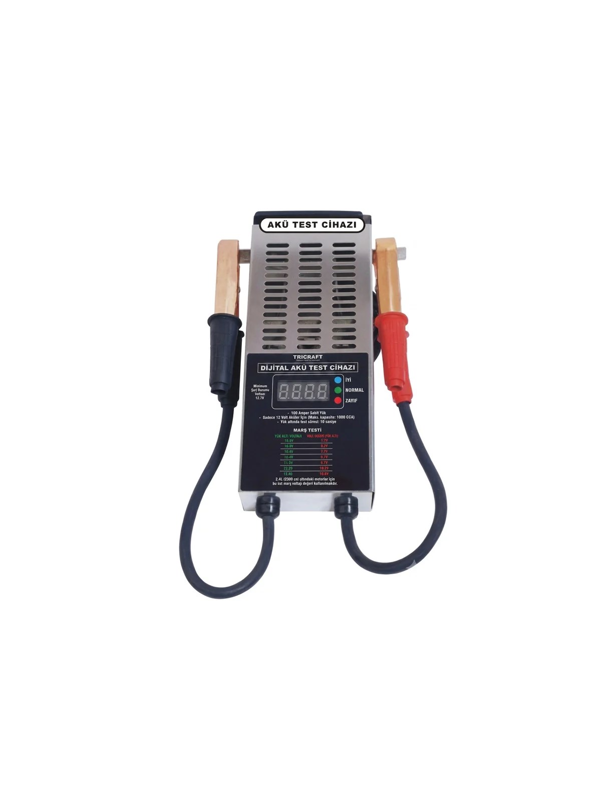 Akü Test Cihazı Dijital 12V MES 7165