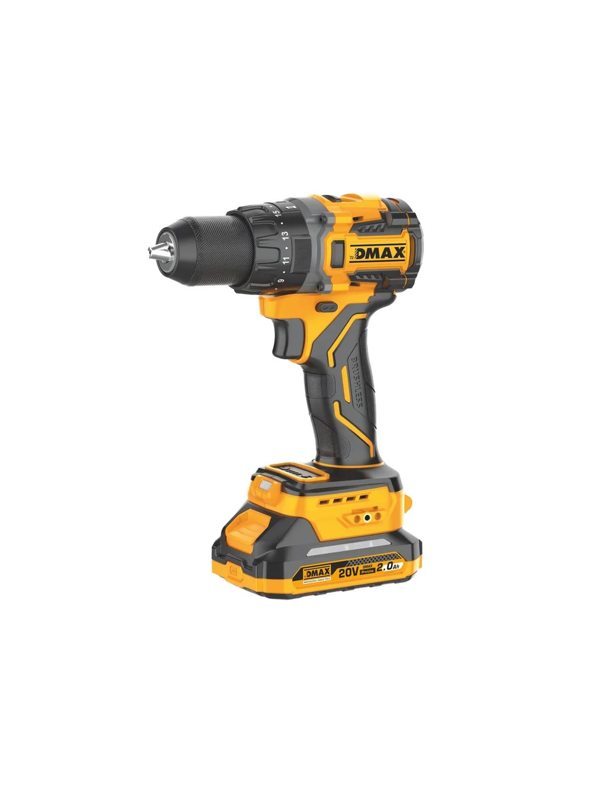 Akülü Darbeli Matkap Kömürsüz 20V 2.0Ah DMX 3006