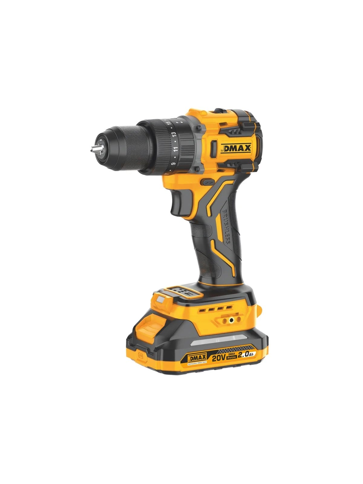 Akülü Darbeli Matkap Kömürsüz 20V 2.0Ah DMX 3005