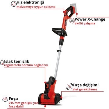 Akülü Yüzey Temizleyici, Çok Fonksiyonlu ve Etkili