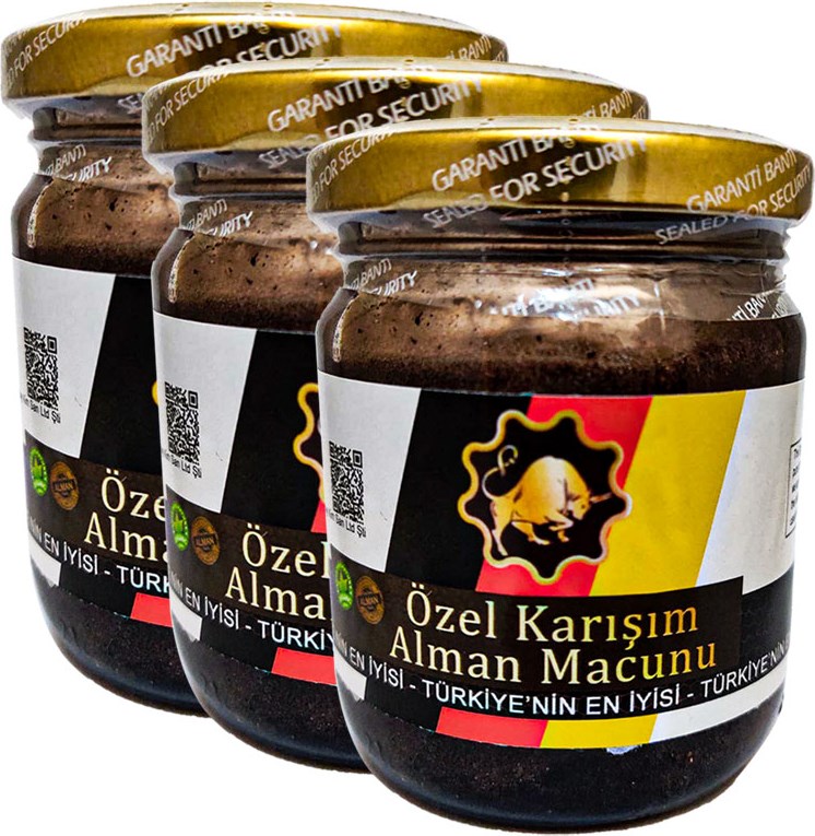Alaman Macunu 3 Adet 240 gr Erkeklere Özel Hareketlendirici