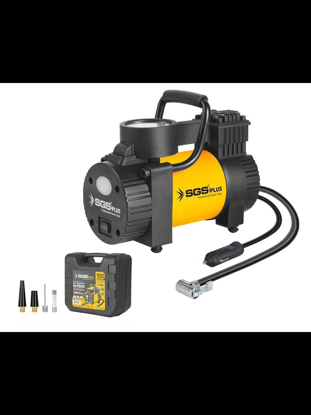 Araç Hava Kompresörü 12V 100Psi SGS 5390