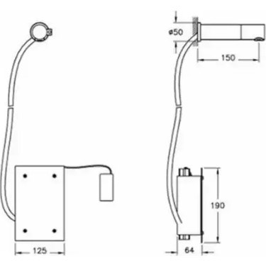 Artema A47021 Aquasee Ankastre Elektrikli Fotoselli Lavabo