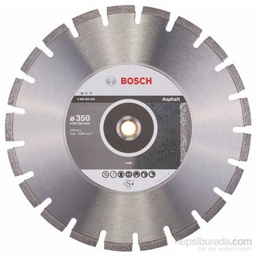 Asfalt İçin Elmas Kesme Diski, 350 X 20/25,40 mm ile Etkili Kesim