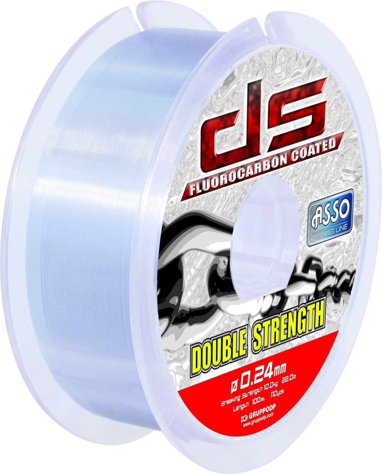 Asso Double Strength FC COATED 200m. Gri Misina - 0.35MM
