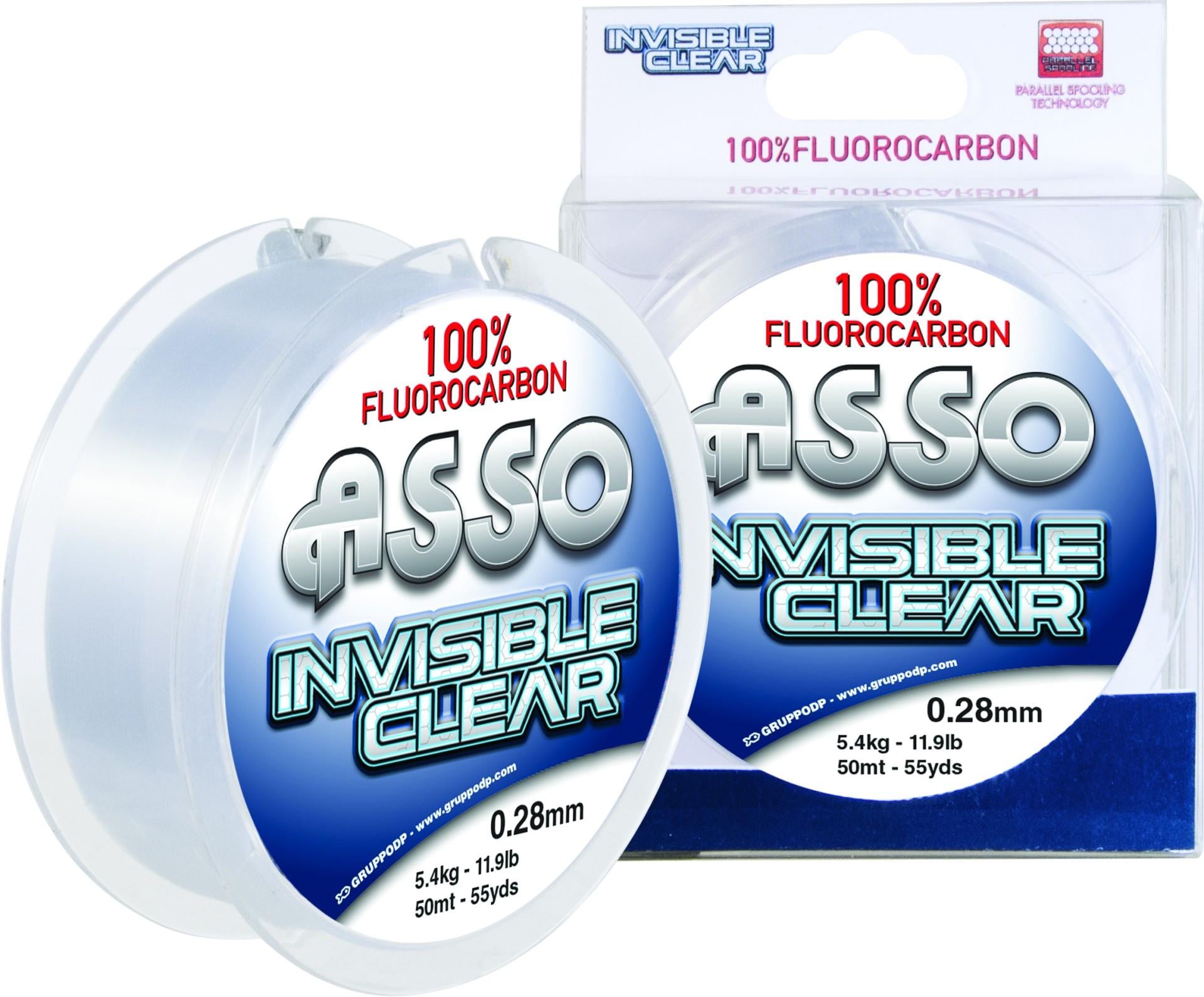 Asso Invisible Clear Paralel  Fluoro Carbon Misina 50mt