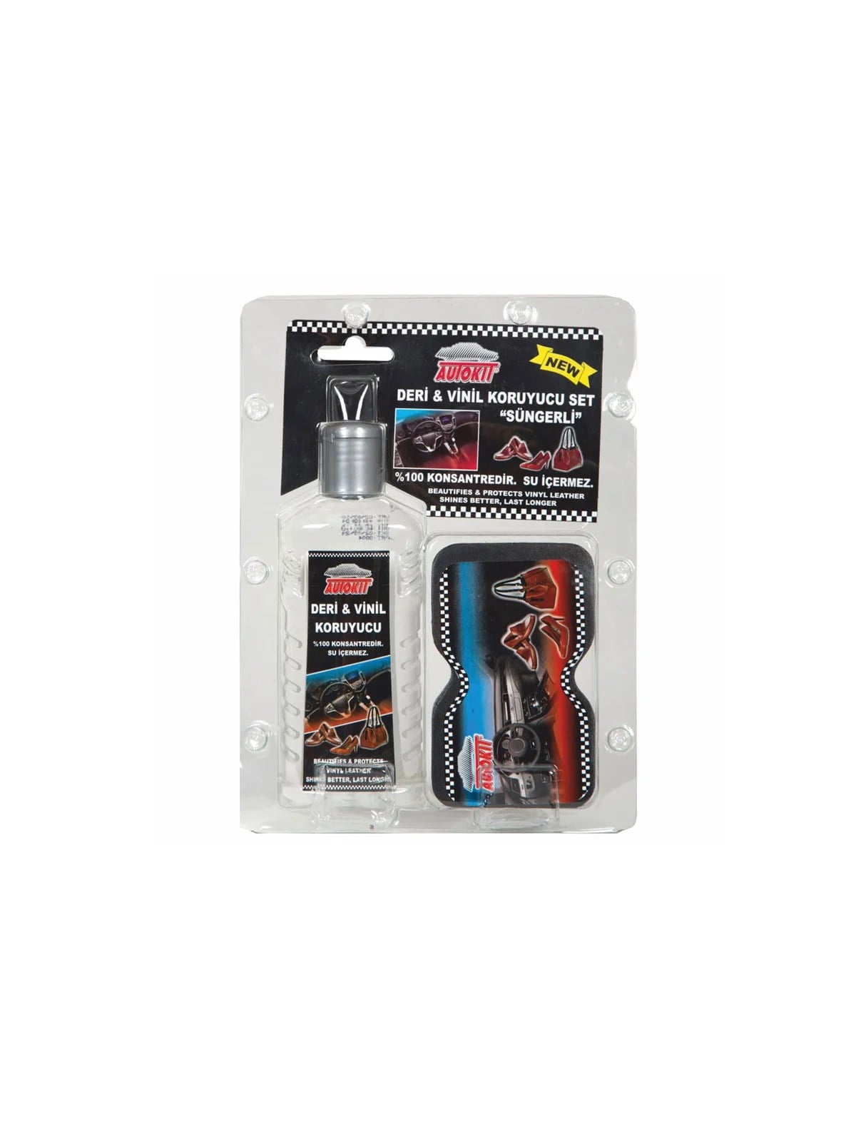 Autokit Deri Vinil Koruyucu Set