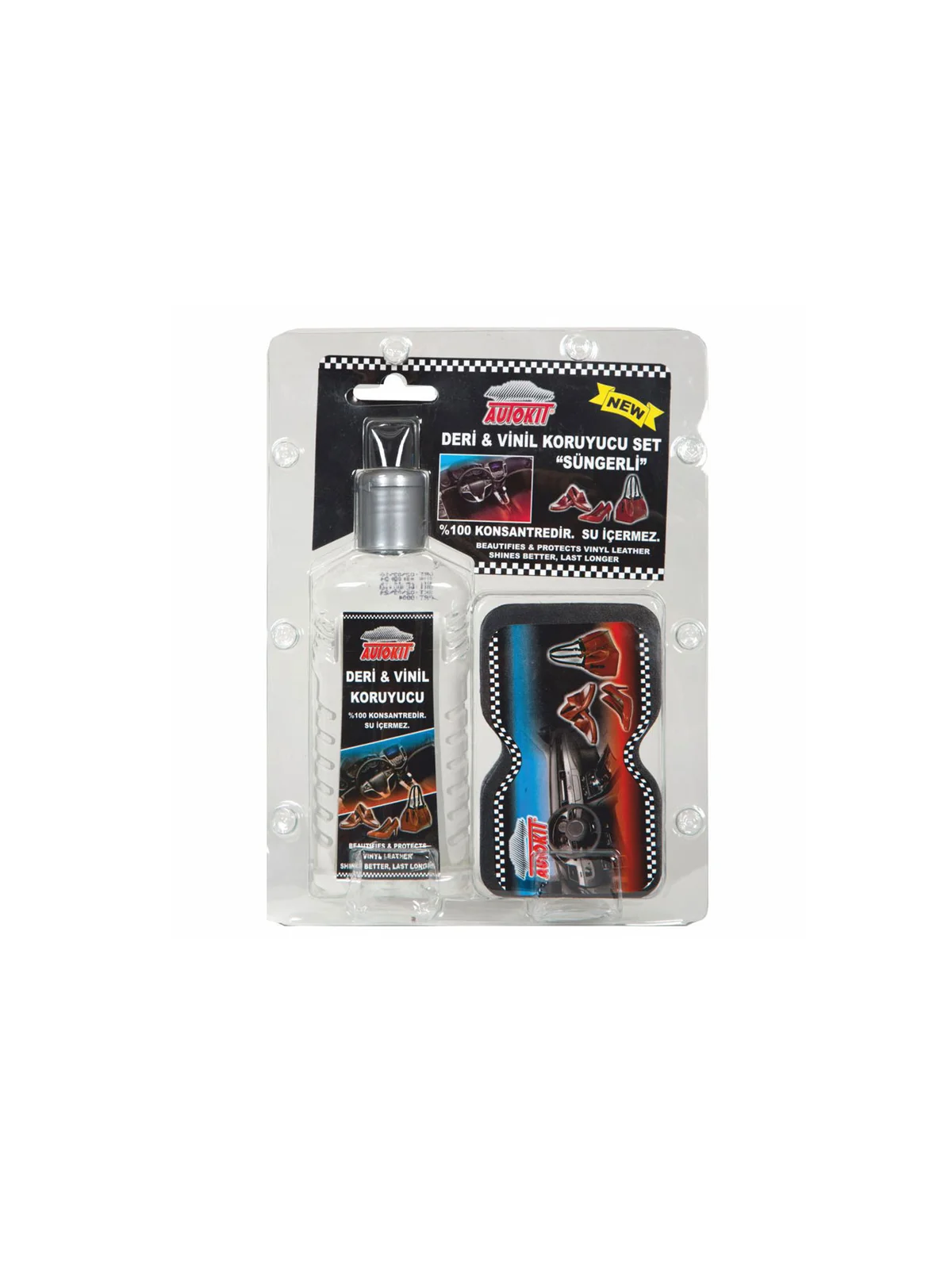 Autokit Deri Vinil Koruyucu Set