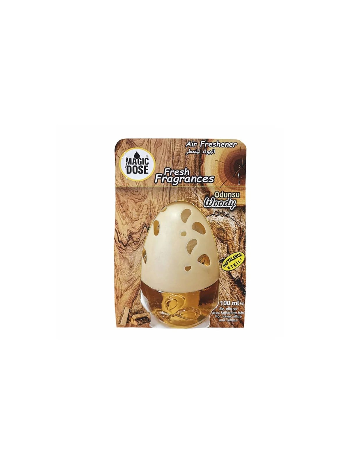 Autokit Magic Dose Klima Koku Odunsu  100 ml