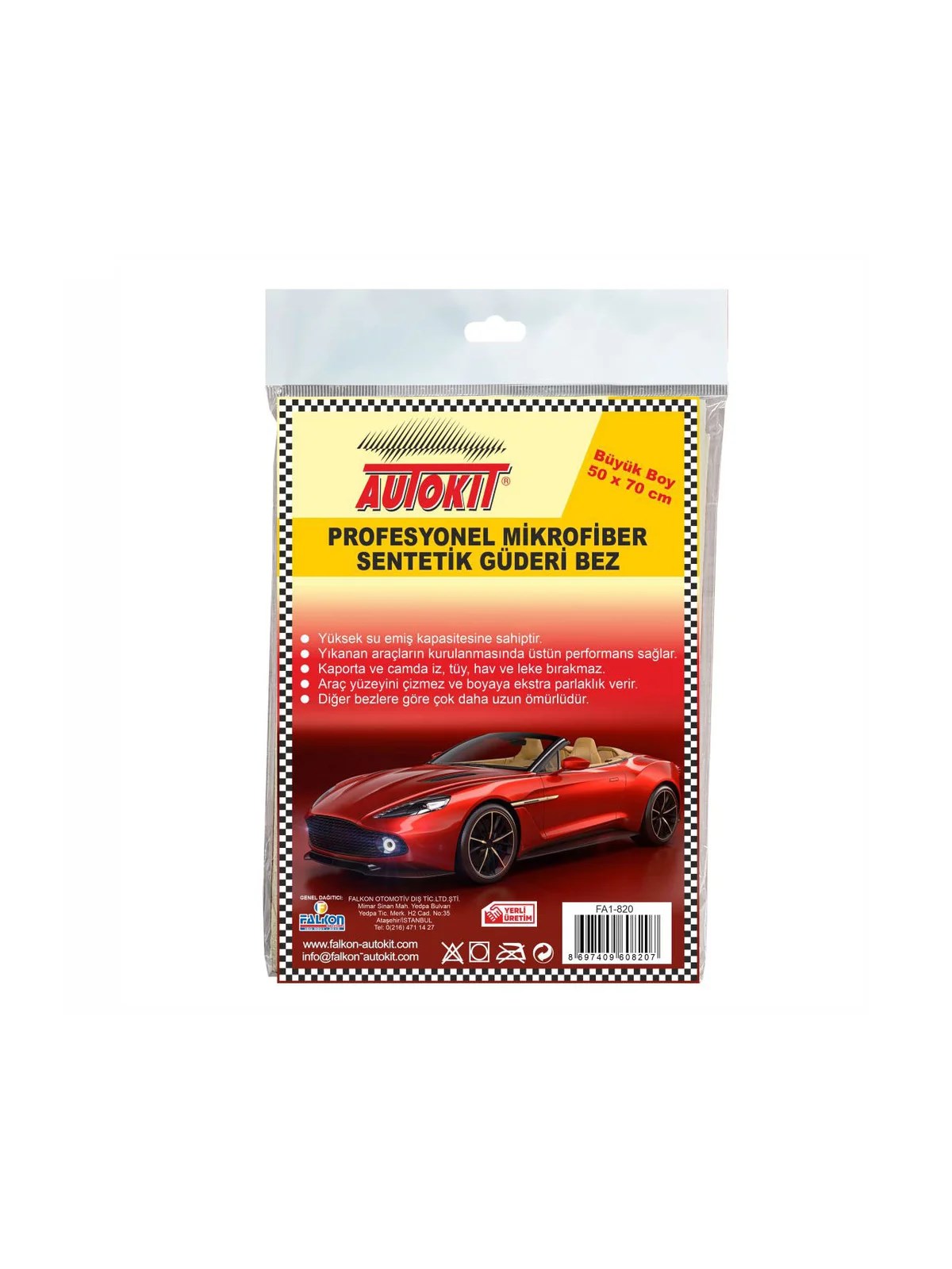 Autokit Oto Kurulama Bezi 50x70cm