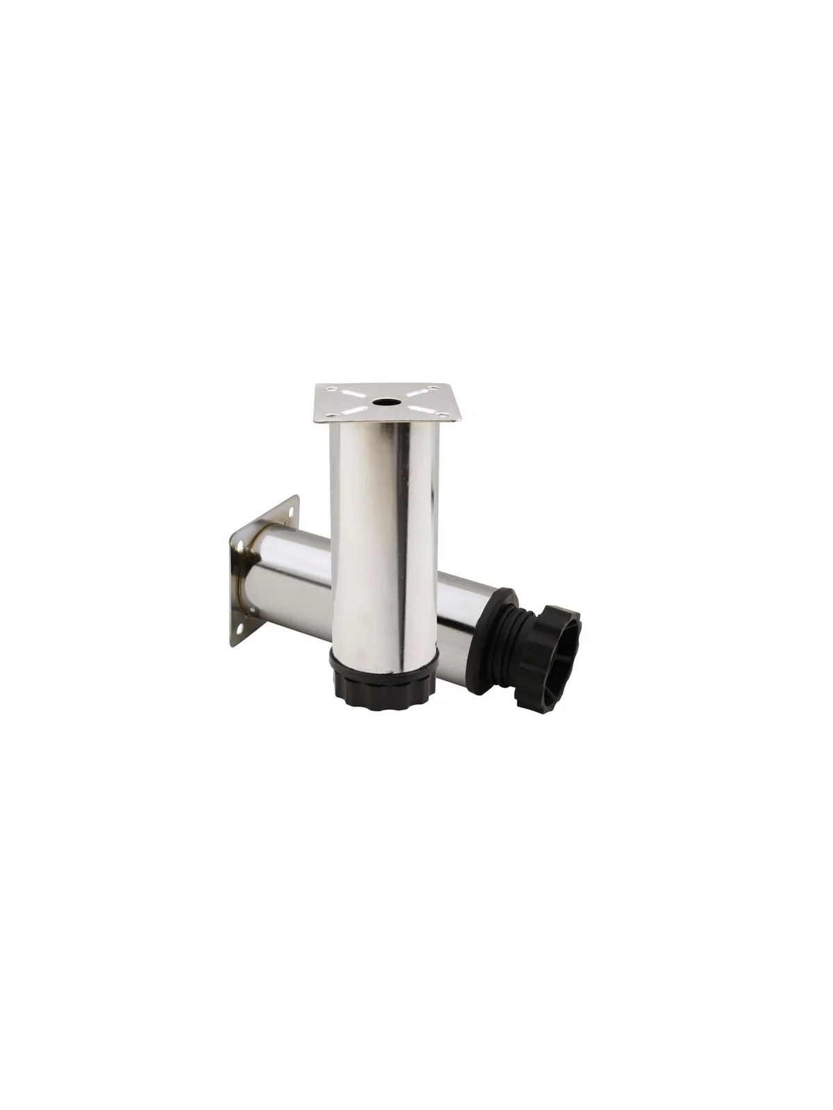 Ayarlı Baza Ayağı Krom 10cm