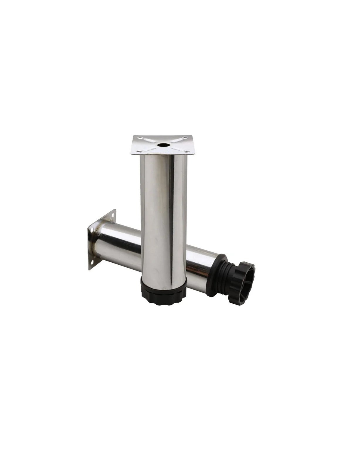 Ayarlı Baza Ayağı Krom 12cm